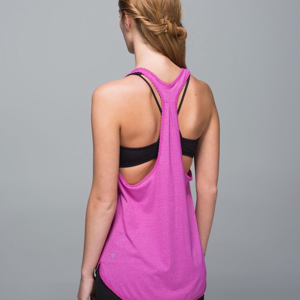 lululemon athletica Pink Tank Top